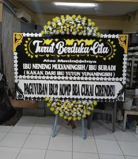 Papan Bunga Duka Sikayu Buayan